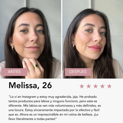 Voluminizador de Labios Instantáneo – Realza, Hidrata y Da Brillo
