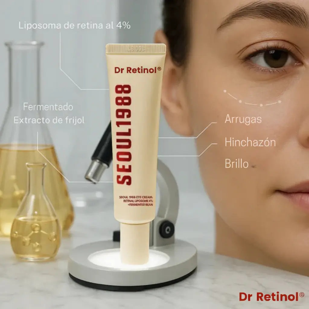 Crema Anti-ojeras Dr Retinol. Elimina tus ojeras en 7 días