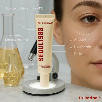 Crema Anti-ojeras Dr Retinol. Elimina tus ojeras en 7 días