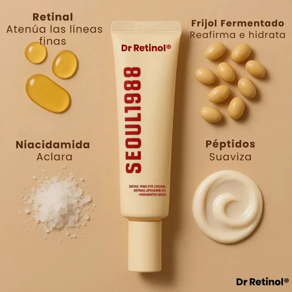 Crema Anti-ojeras Dr Retinol. Elimina tus ojeras en 7 días