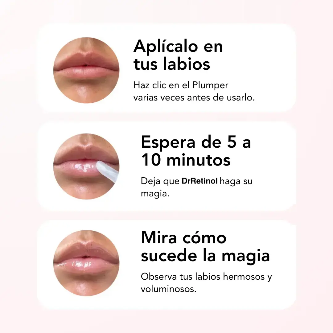 Voluminizador de Labios Instantáneo – Realza, Hidrata y Da Brillo