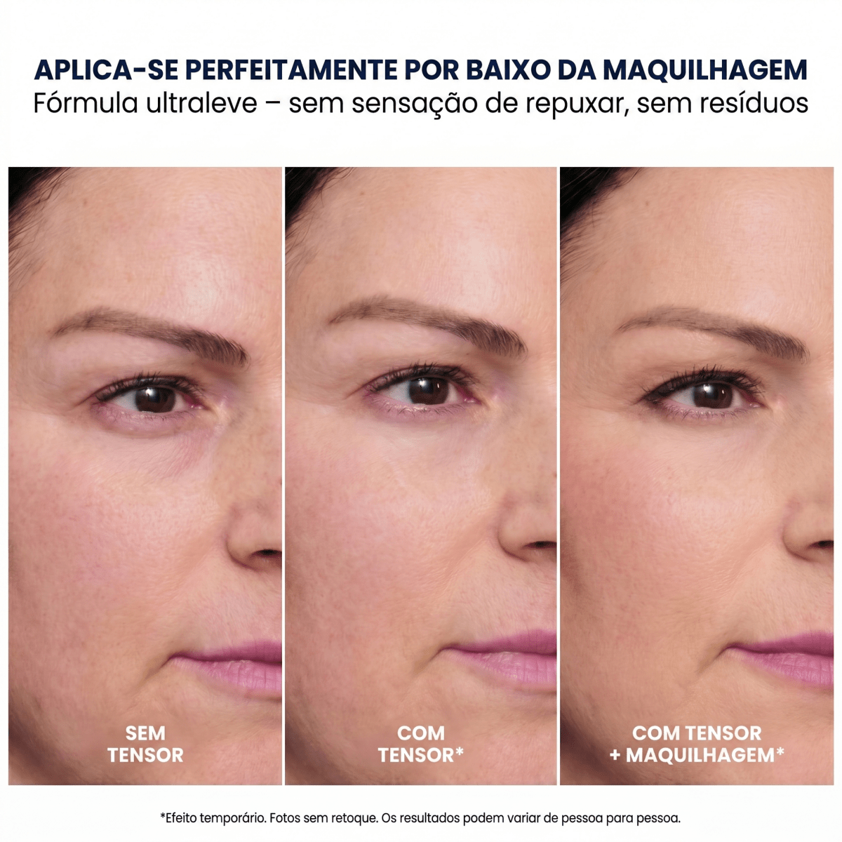 Anti-Olheiras - por baixo da maquilhagem