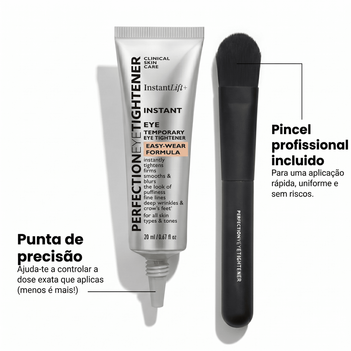 Anti-Olheiras - pincel profissional