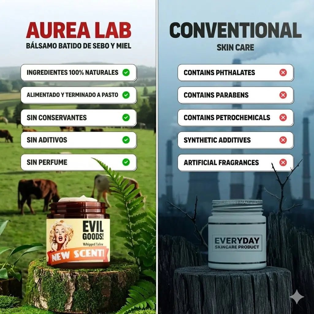 Crema Orgánica de Sebo de res - Aurea Lab - Aurea Lab